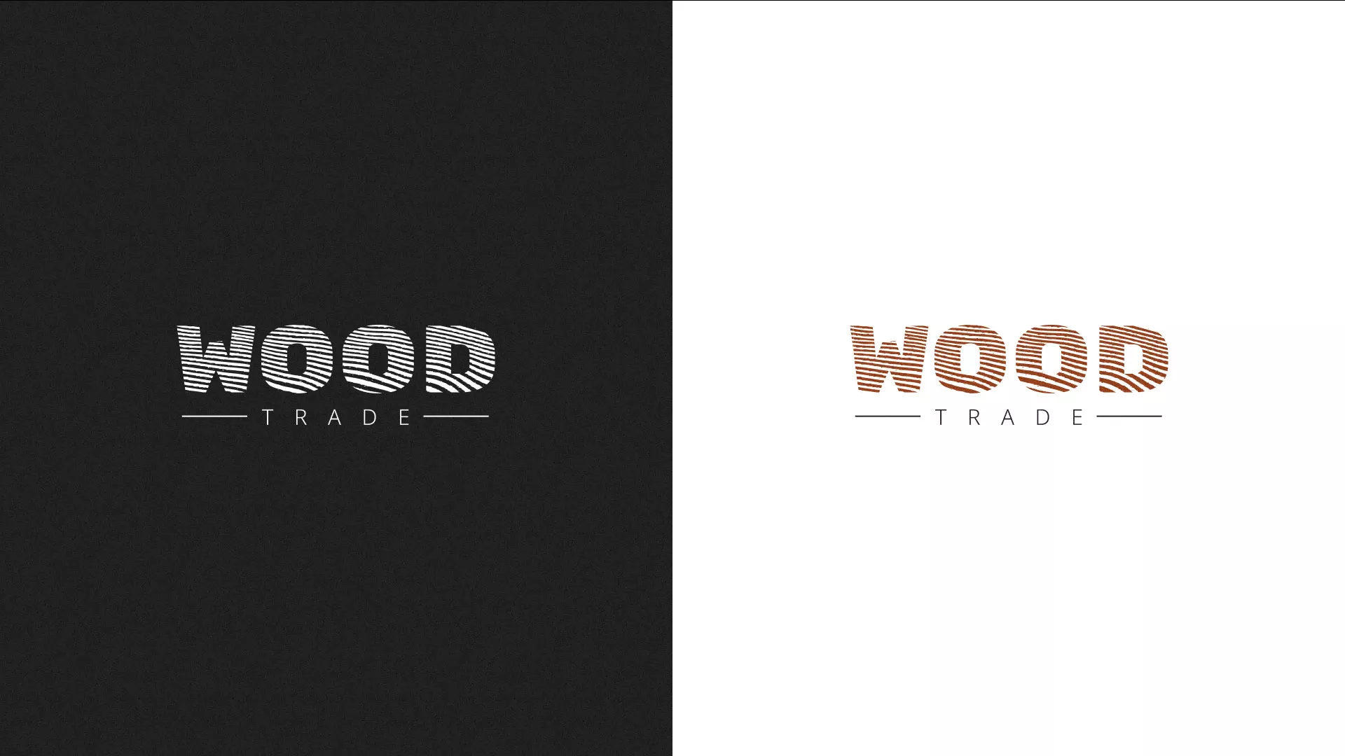 Разработка логотипа для компании «Wood Trade» в Люберцах