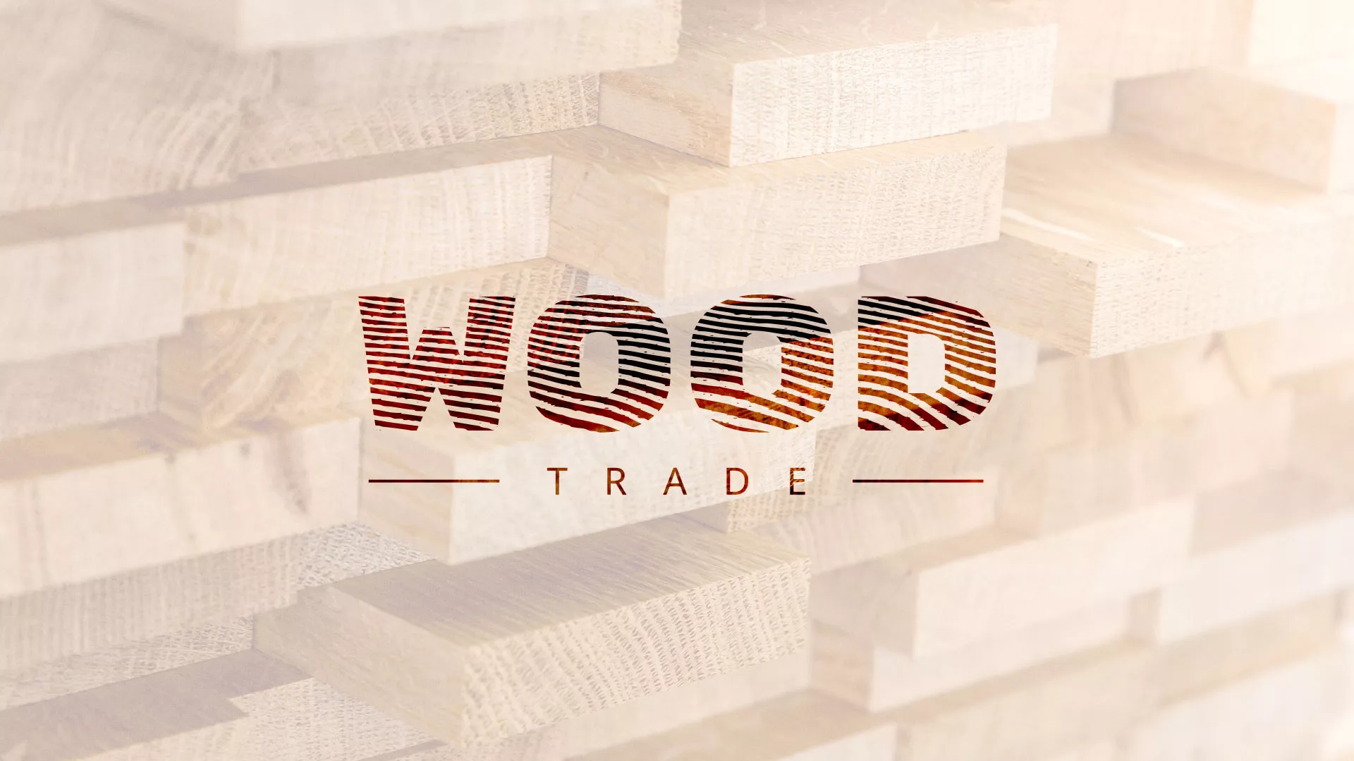 Разработка логотипа для компании «Wood Trade» в Люберцах