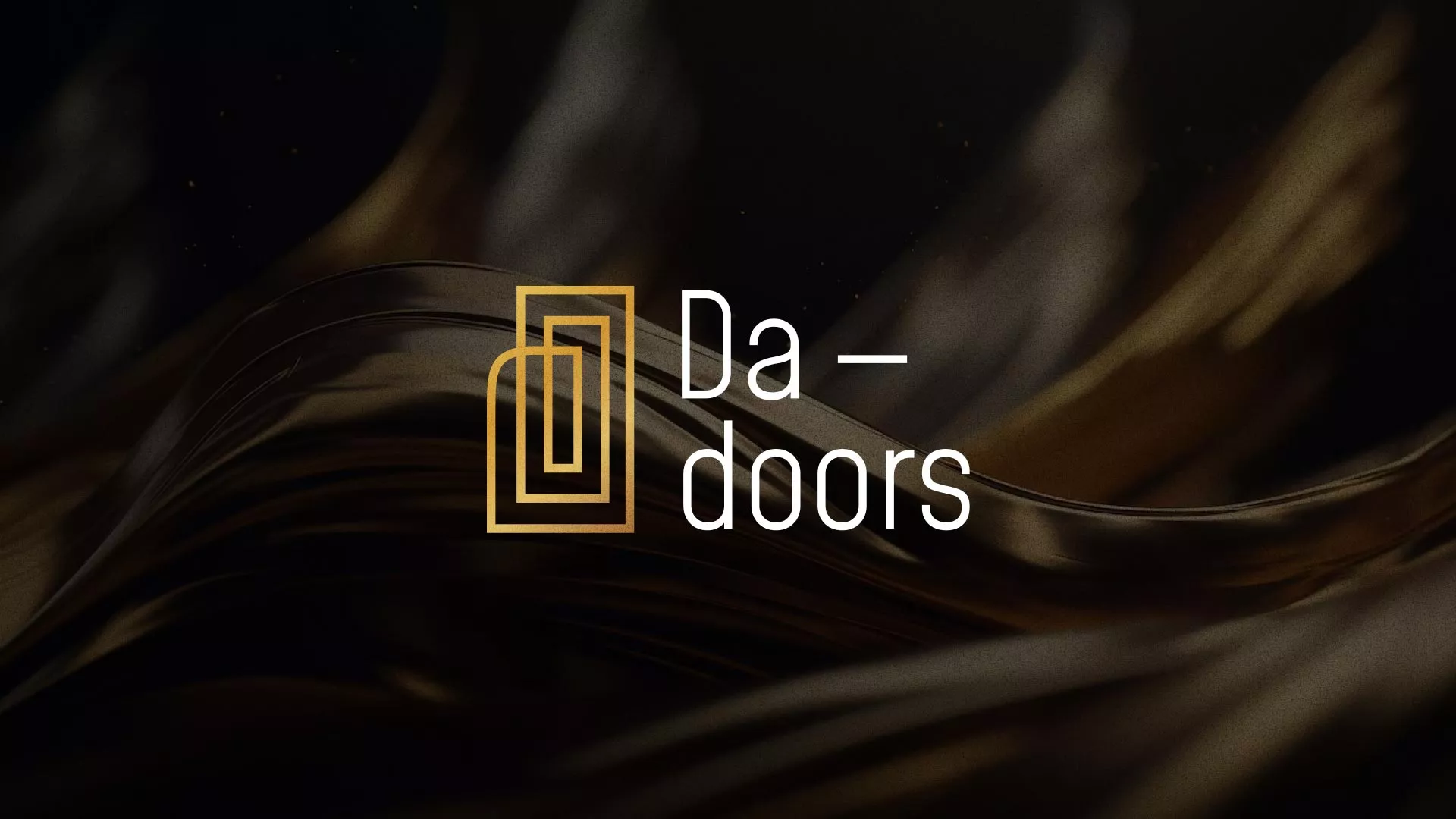 Разработка логотипа для компании «DA-DOORS» в Люберцах